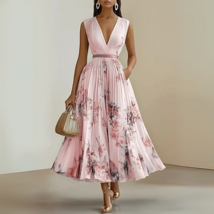 Ivy | Women's Flowy Sleeveless Summer Maxi Dress – Maxi, Sleeveless
