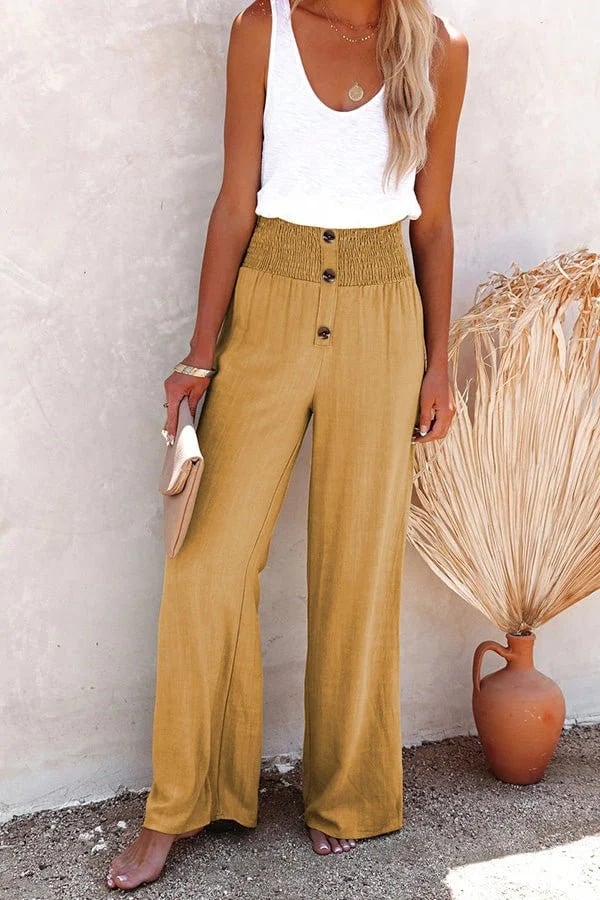Amara | Women's Comfortable High-Waisted Trousers