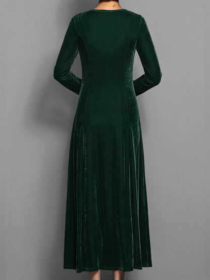 Marilyn | Women's Soft Velvet Dress – Velvet
