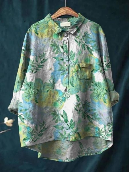 Alexa | Women's Floral Blouse – Floral Print, Casual