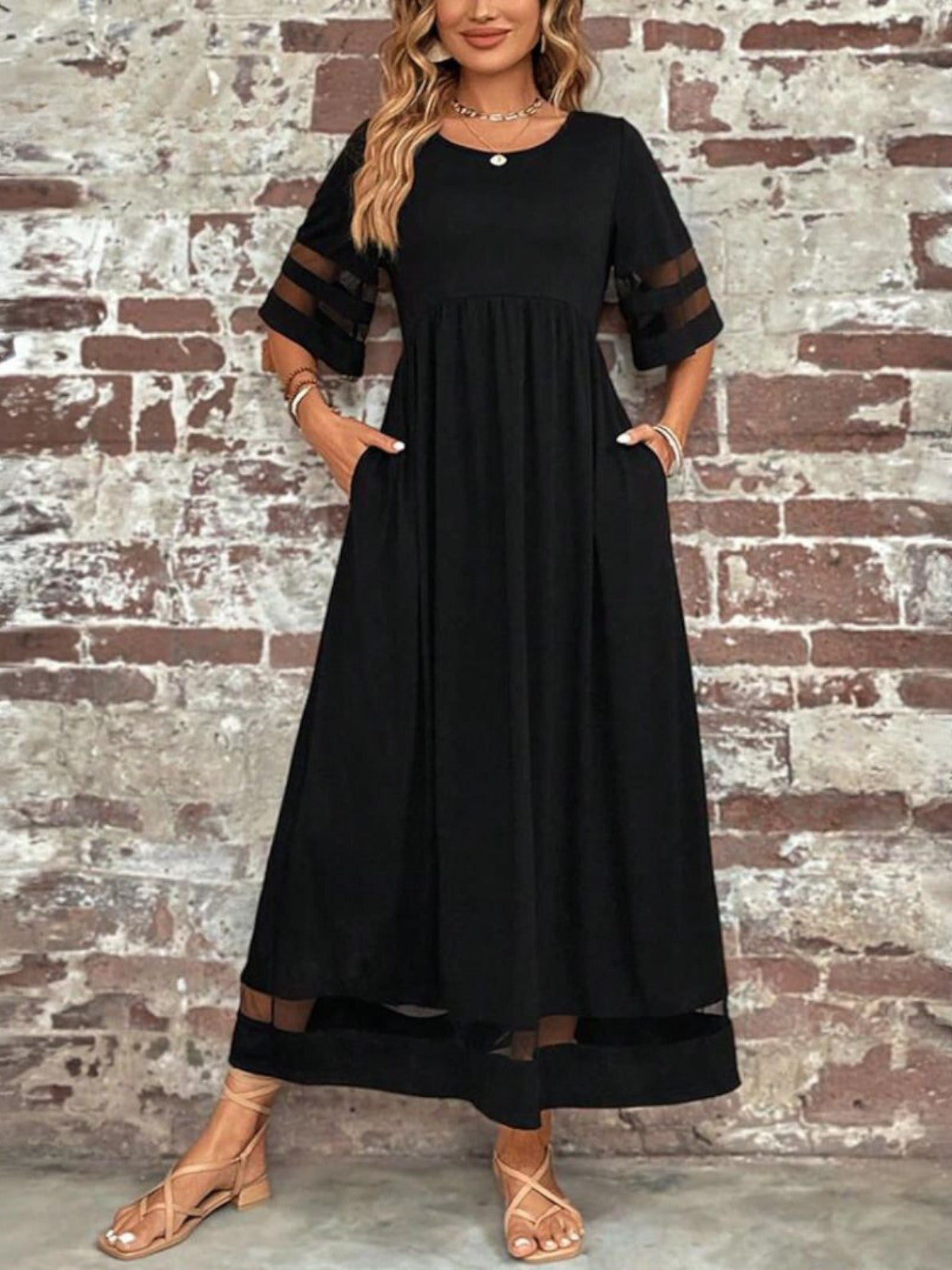 Noira | Women's Chic Tummy Flattering Coverage Dress
