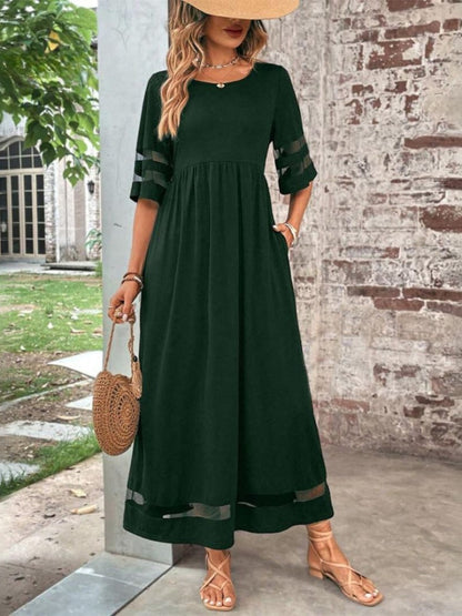 Noira | Women's Chic Tummy Flattering Coverage Dress