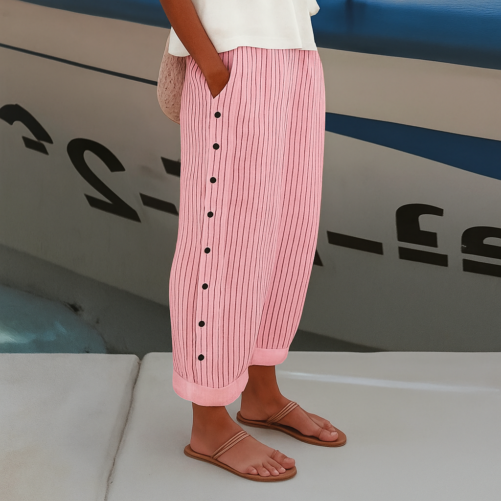 Reeve | Women's Comfortable Pants with Side Pockets – Comfortable Fit