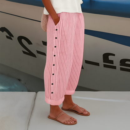 Reeve | Women's Comfortable Pants with Side Pockets – Comfortable Fit
