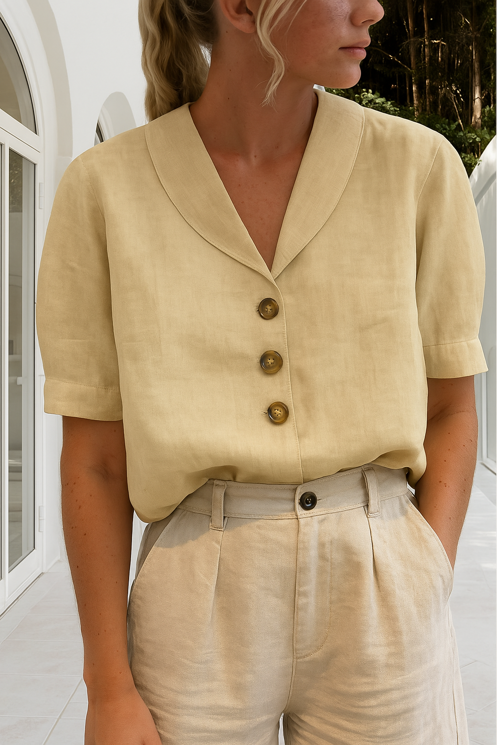 Roxy | Women's Elegant Blouse – Elegant, Casual