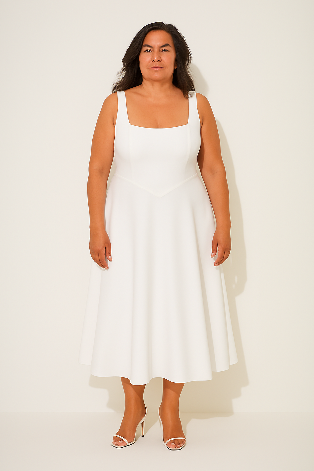 Joann | Women's Timeless Flowy Midi Dress – Midi, Flowy