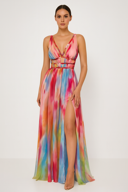 Cherylann | Women's Painted Maxi Dress – Maxi