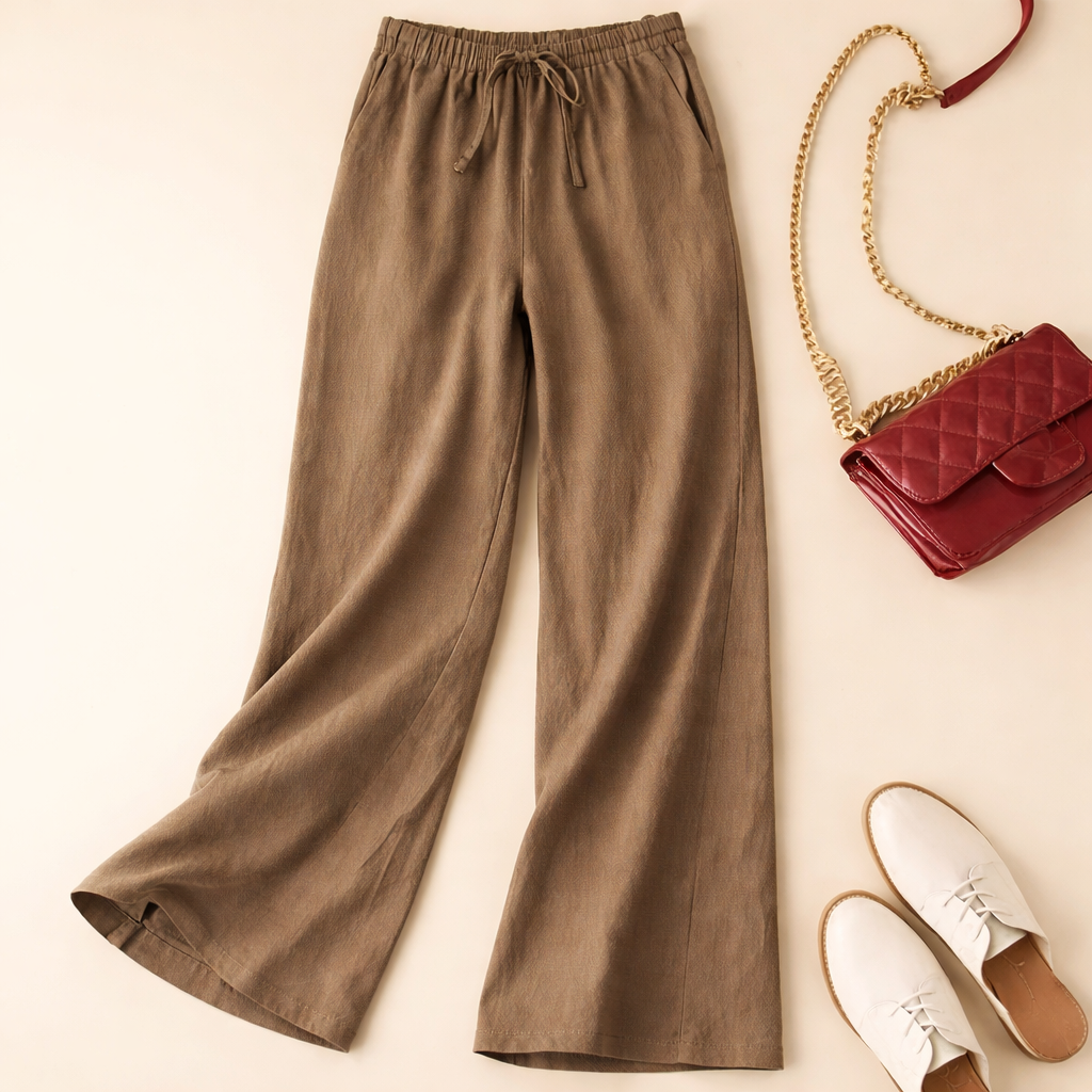 Lorraine | Women's Relaxed Drawstring Pants – Comfortable Fit