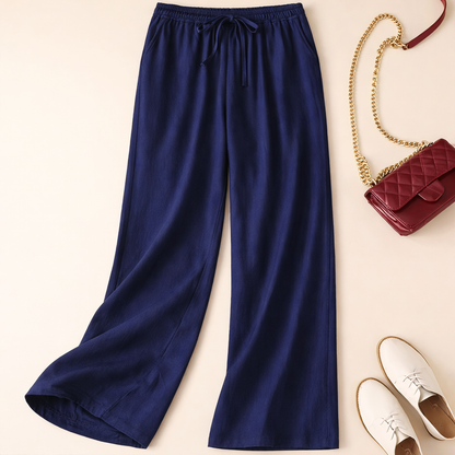 Lorraine | Women's Relaxed Drawstring Pants – Comfortable Fit