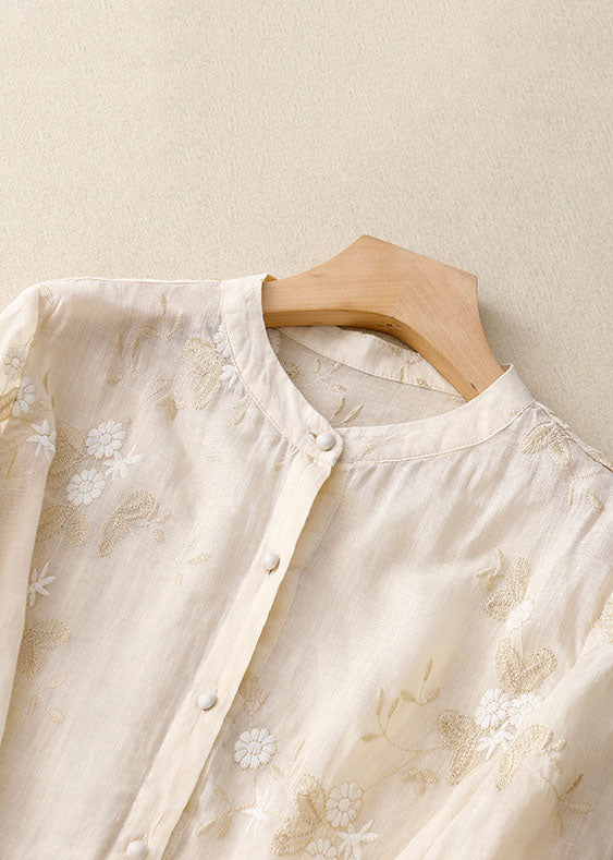 Ruby | Women's Chic Blouse with Floral Accents – Floral Print, Casual