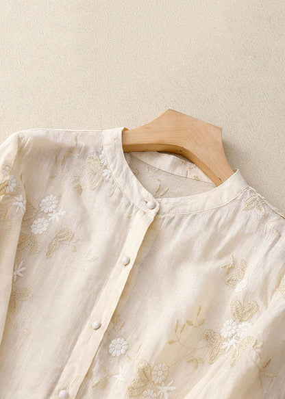 Ruby | Women's Chic Blouse with Floral Accents – Floral Print, Casual