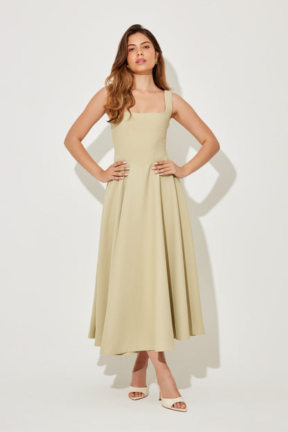Joann | Women's Timeless Flowy Midi Dress – Midi, Flowy