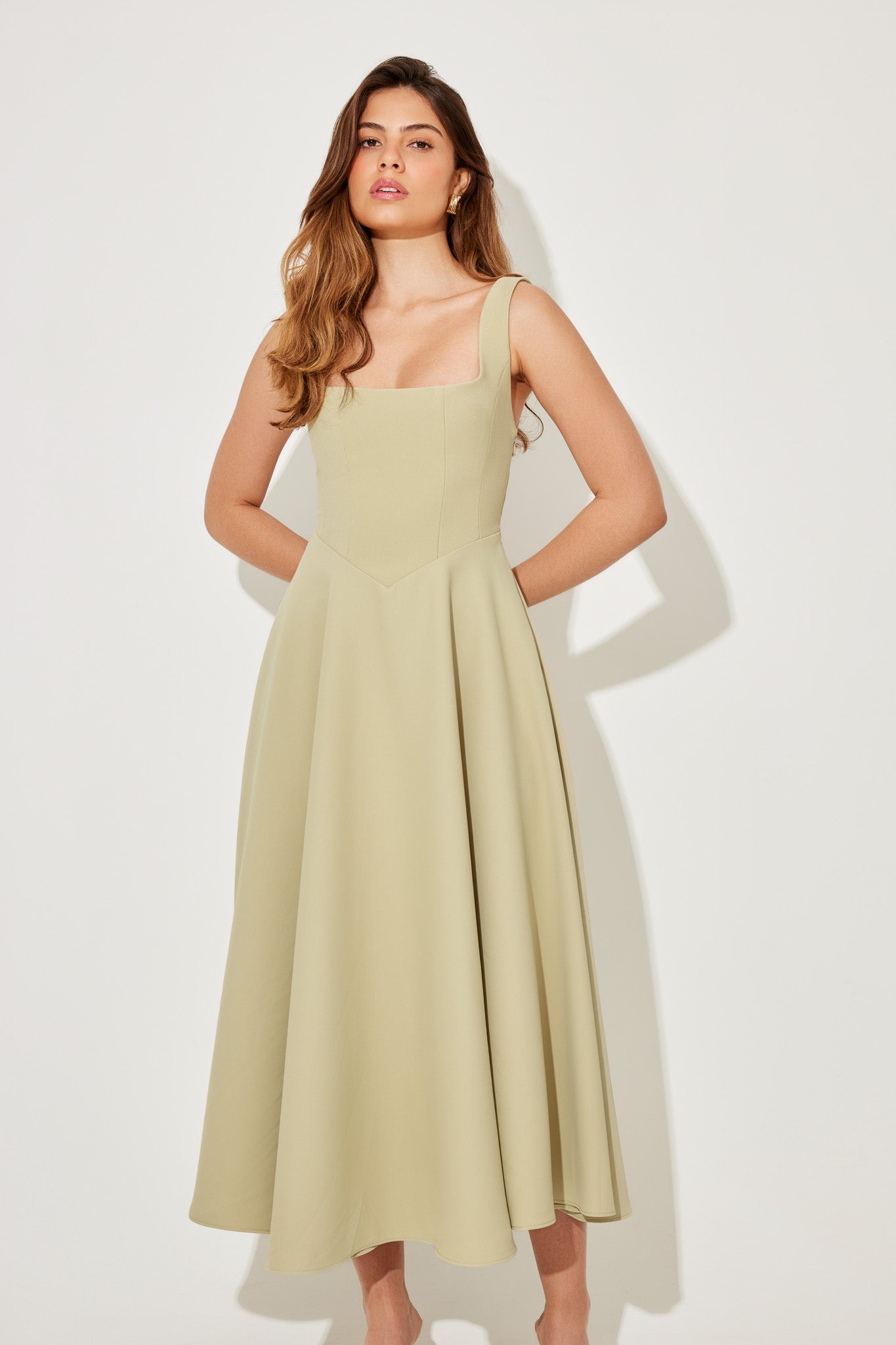 Joann | Women's Timeless Flowy Midi Dress – Midi, Flowy