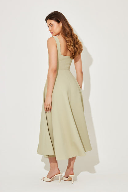 Joann | Women's Timeless Flowy Midi Dress – Midi, Flowy