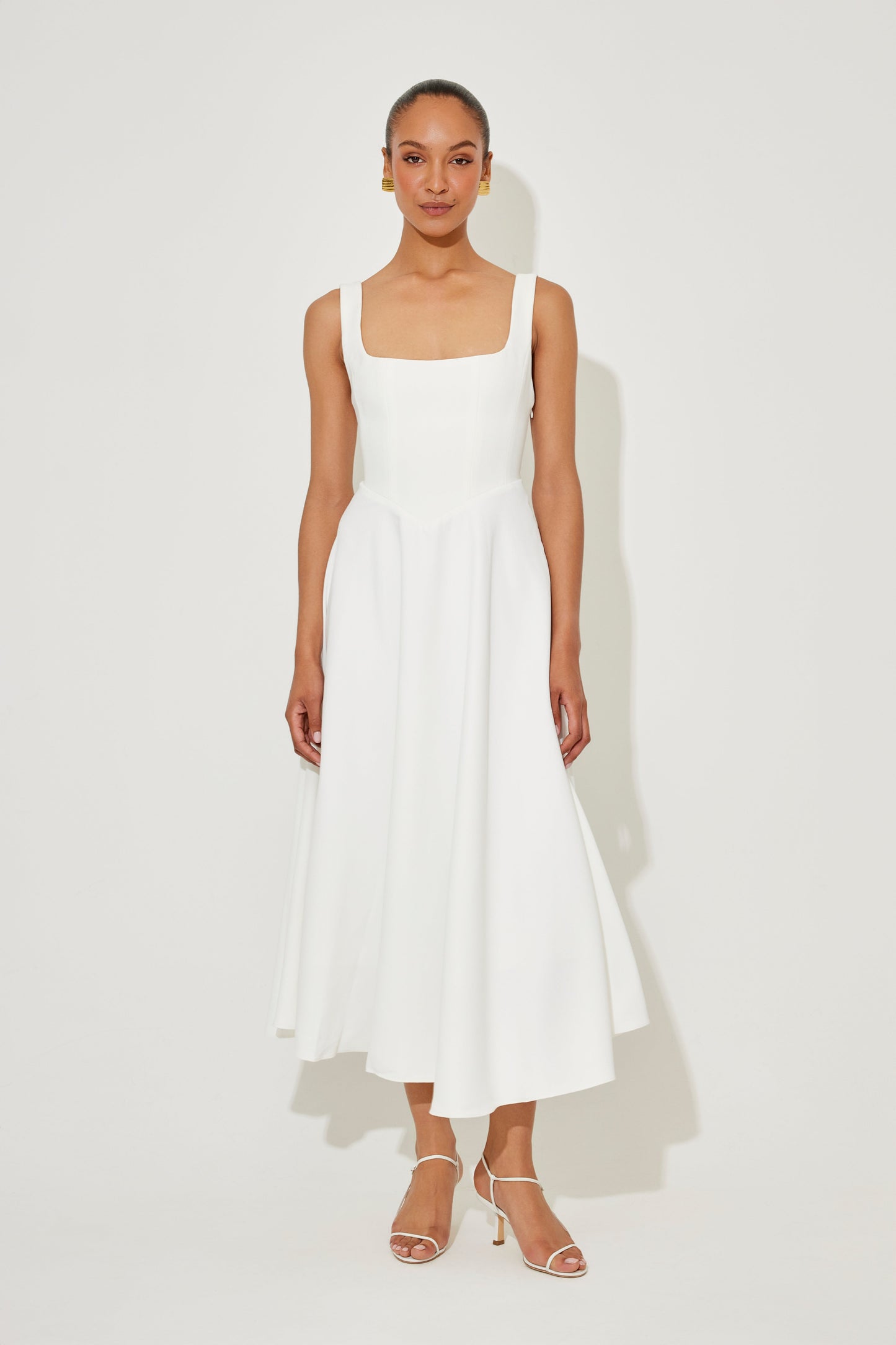 Joann | Women's Timeless Flowy Midi Dress – Midi, Flowy