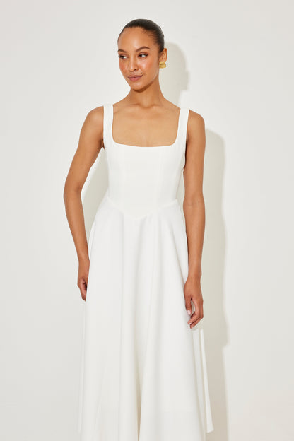 Joann | Women's Timeless Flowy Midi Dress – Midi, Flowy