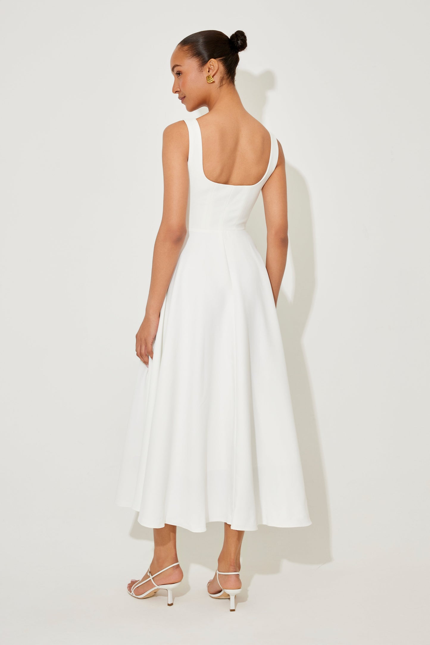 Joann | Women's Timeless Flowy Midi Dress – Midi, Flowy