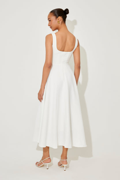 Joann | Women's Timeless Flowy Midi Dress – Midi, Flowy