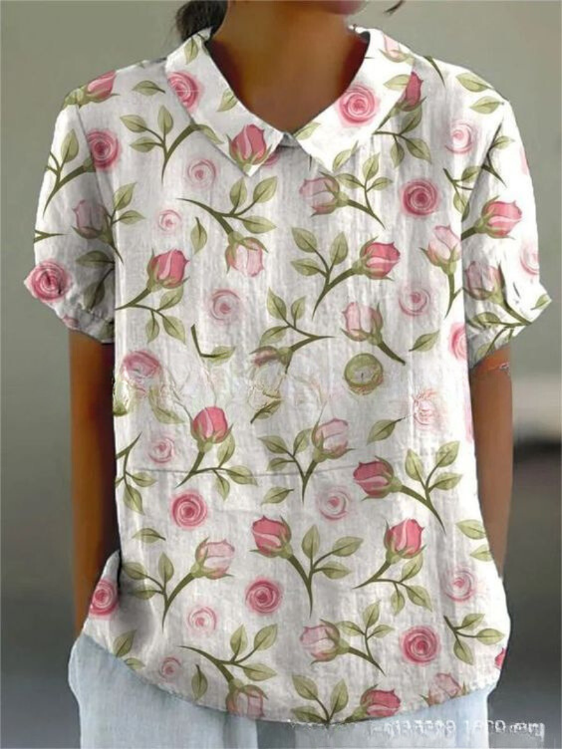 Dally | Women's Floral Shirt – Floral Print, Classic
