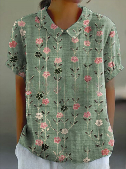 Dally | Women's Floral Shirt – Floral Print, Classic