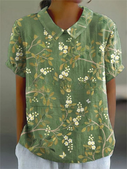 Dally | Women's Floral Shirt – Floral Print, Classic