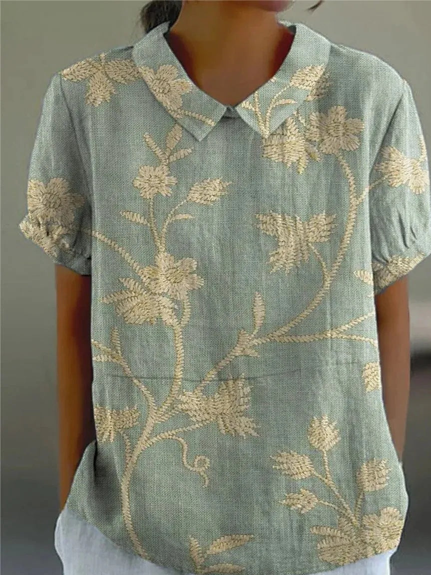 Dally | Women's Floral Shirt – Floral Print, Classic