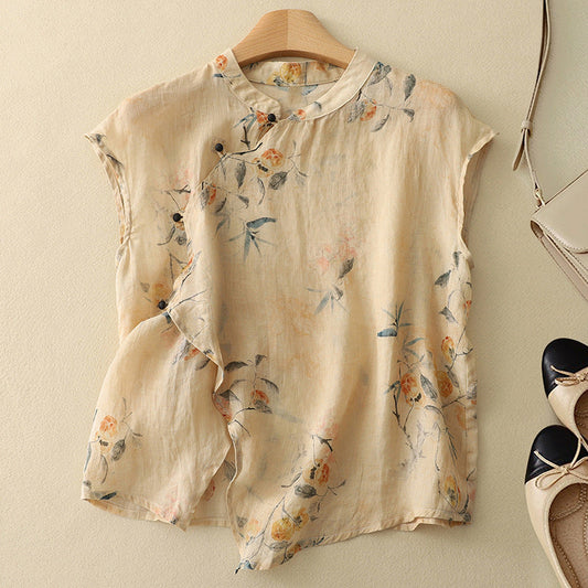 Zara | Women's Vintage Sleeveless Top – Sleeveless