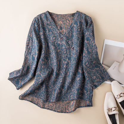 Bonnie | Women's Button Front Relaxed Shirt – Classic