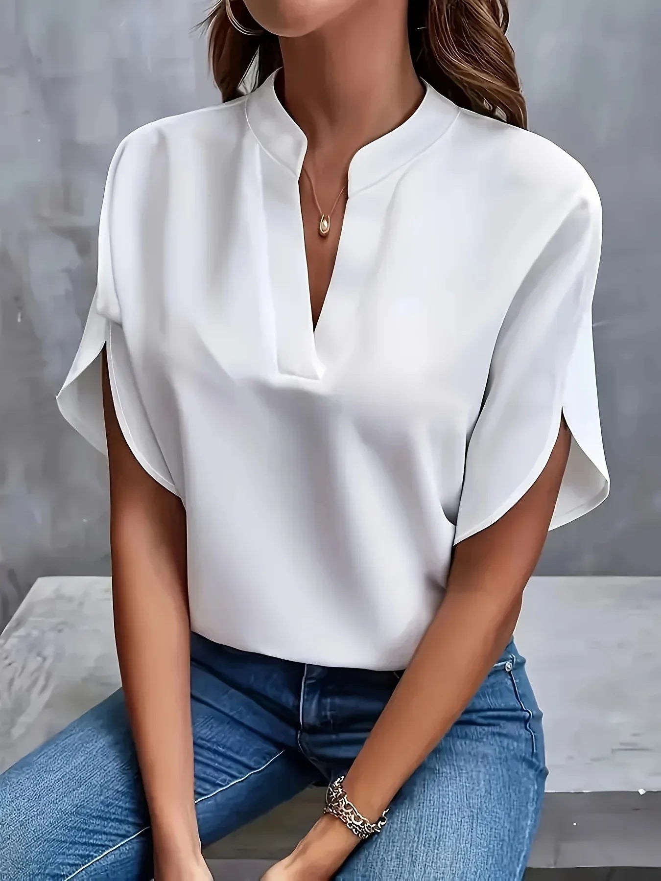 Giselle | Women's Sophisticated Blouse with Tailored Design – Casual