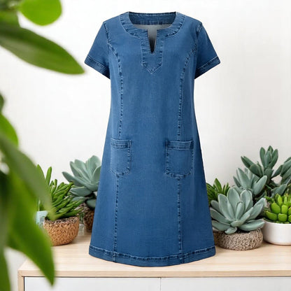 Anastasia | Women's Soft Denim Dress – Denim