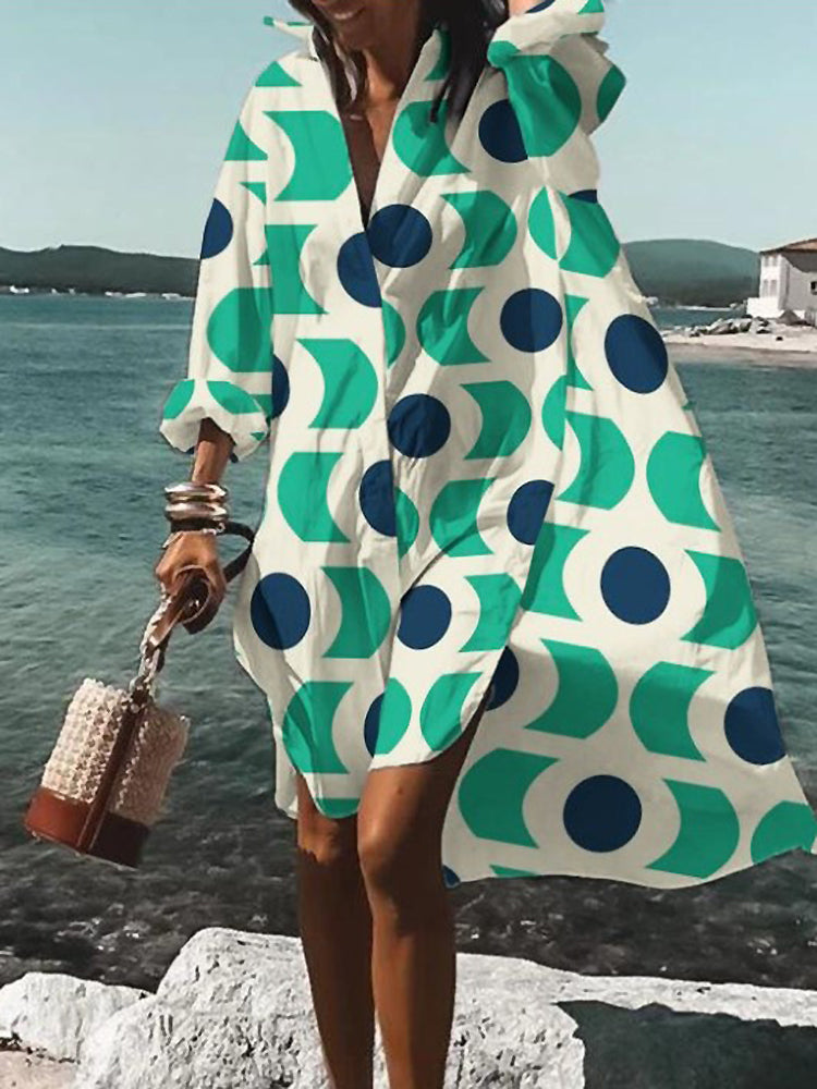 Wren | Women's Summer Midi Shirt Dress