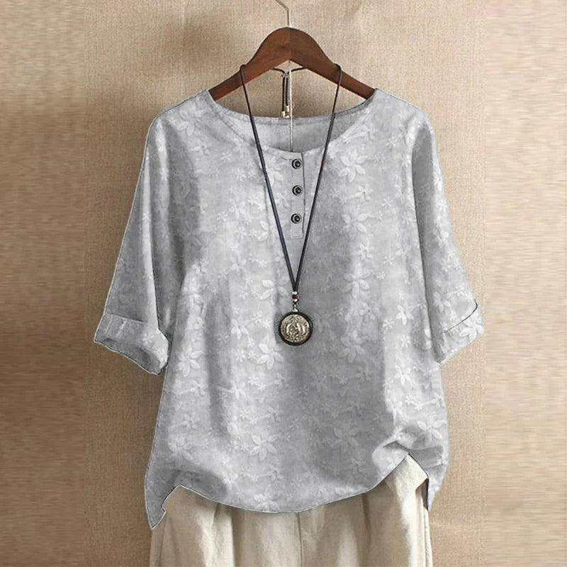 Laura | Women's Retro-Inspired Blouse – Retro, Casual