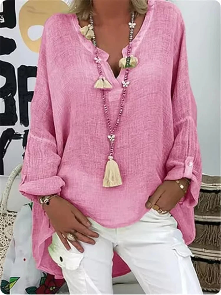 Marian | Women's Lightweight Oversized Blouse – Casual