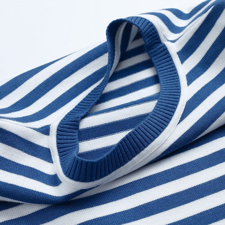 Sophie | Women's Elegant Striped Summer T-Shirt – Striped, Elegant