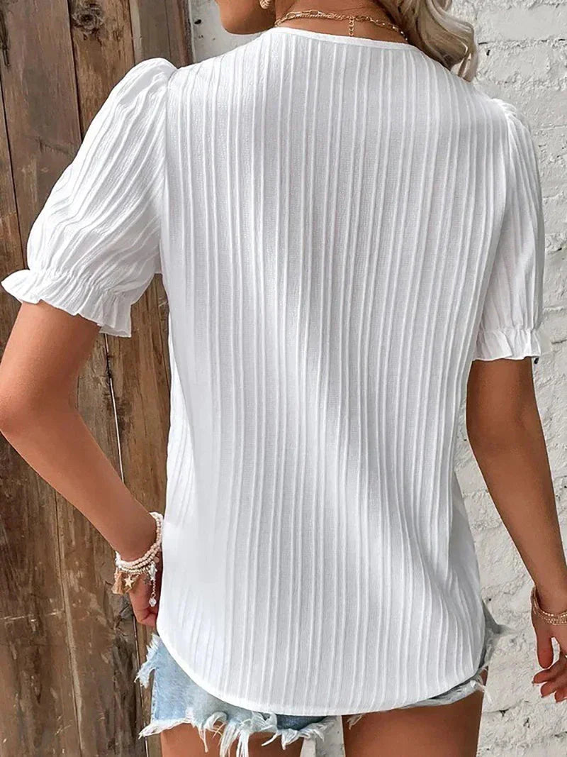 Gwen | Women's Elegant Blouse with Enchanting Details – Elegant, Casual