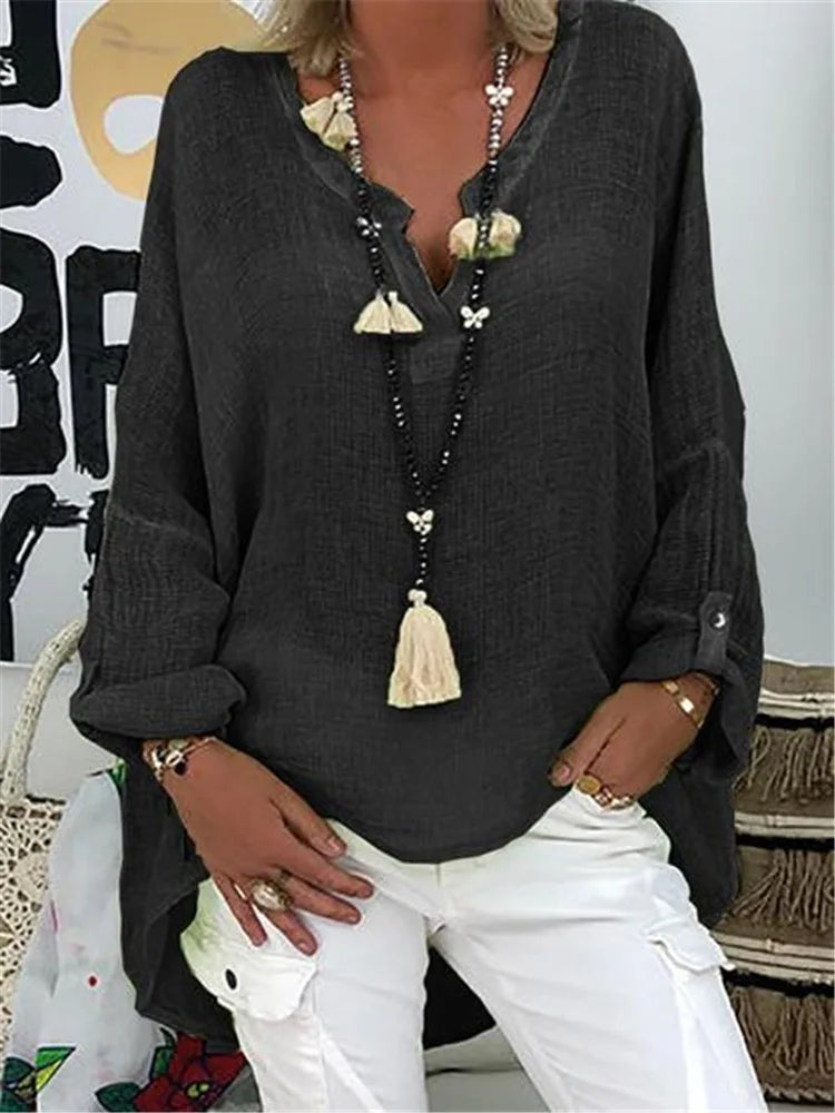 Marian | Women's Lightweight Oversized Blouse – Casual