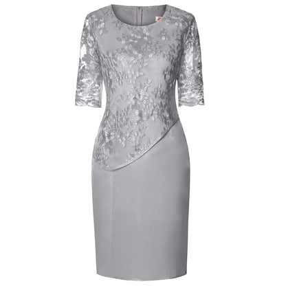 Florence | Women's Short Sleeve Midi Dress – Midi, Short Sleeve