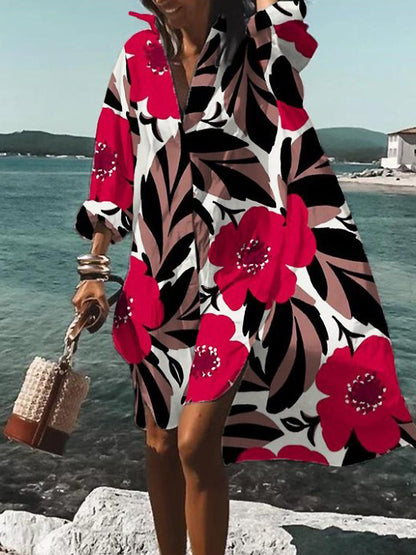Wren | Women's Summer Midi Shirt Dress