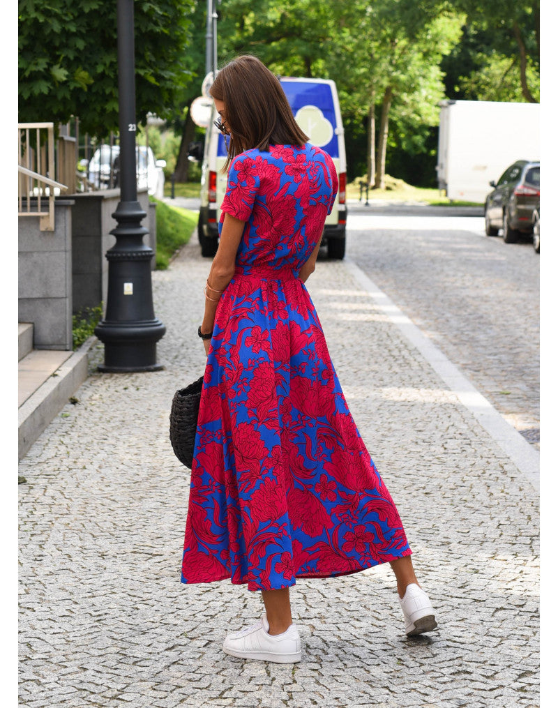 Kali | Women's Effortless Floral Dress – Floral Print