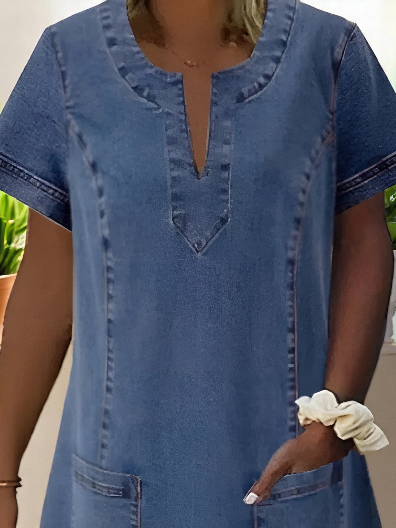 Anastasia | Women's Soft Denim Dress – Denim