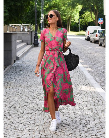 Kali | Women's Effortless Floral Dress – Floral Print
