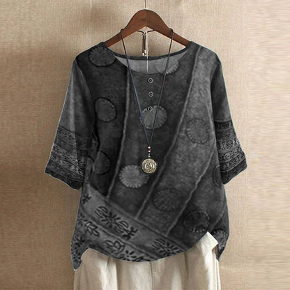 Laura | Women's Retro-Inspired Blouse – Retro, Casual