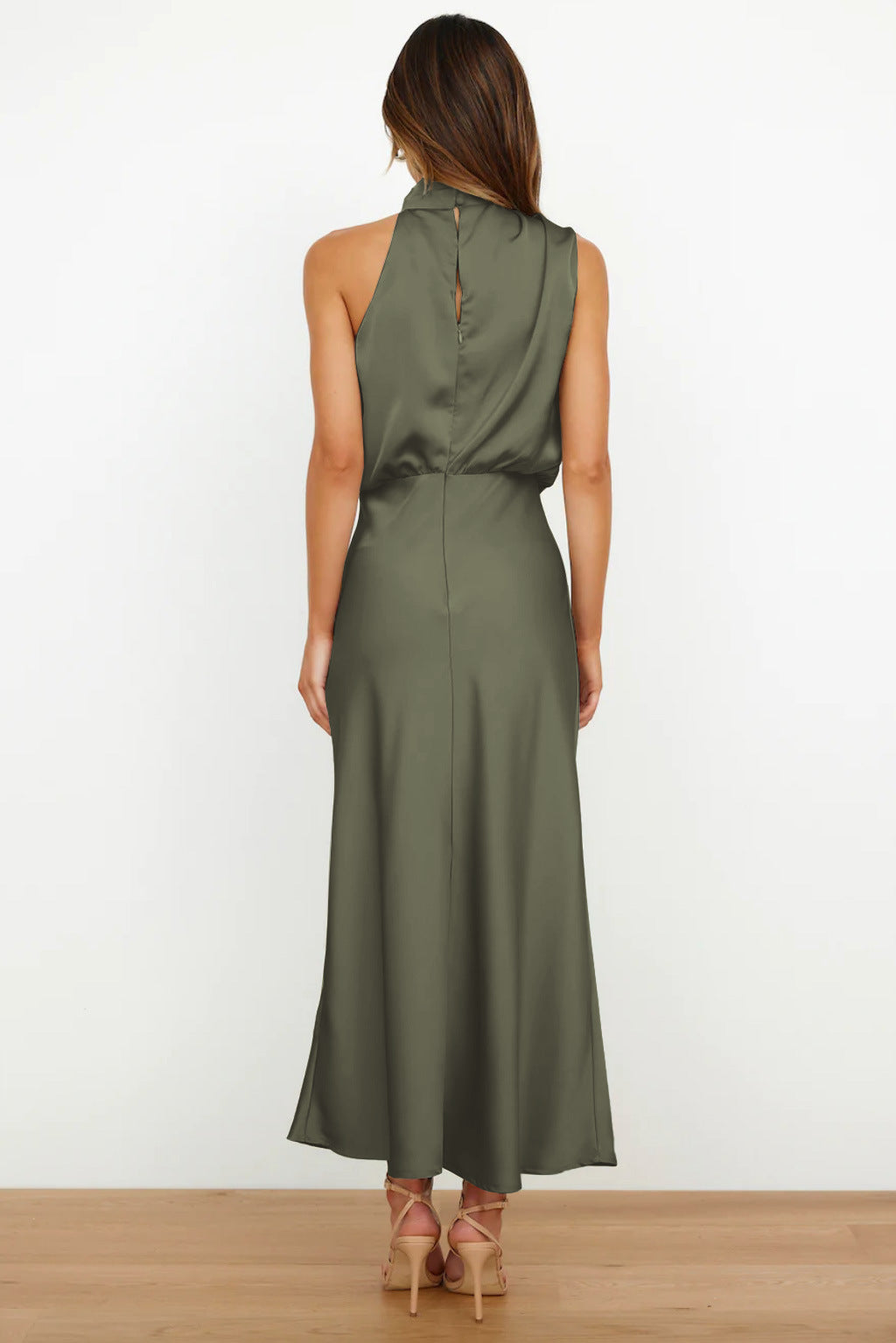 Amanda | Women's Elegant Halter Evening Dress – Elegant