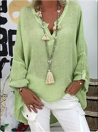 Marian | Women's Lightweight Oversized Blouse – Casual