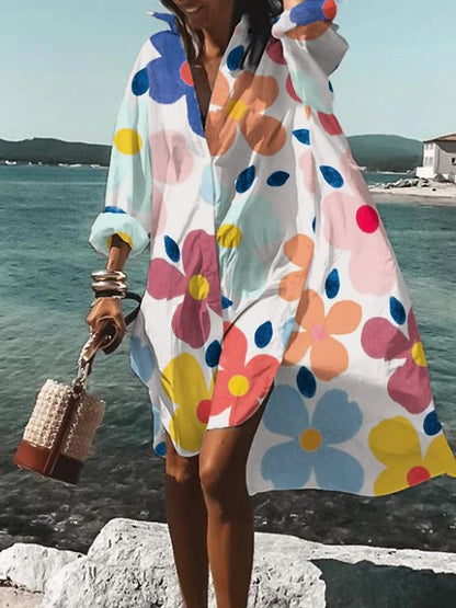 Wren | Women's Summer Midi Shirt Dress