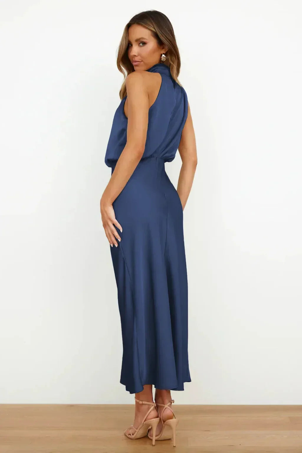 Amanda | Women's Elegant Halter Evening Dress – Elegant