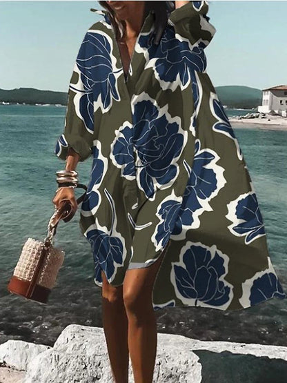 Wren | Women's Summer Midi Shirt Dress