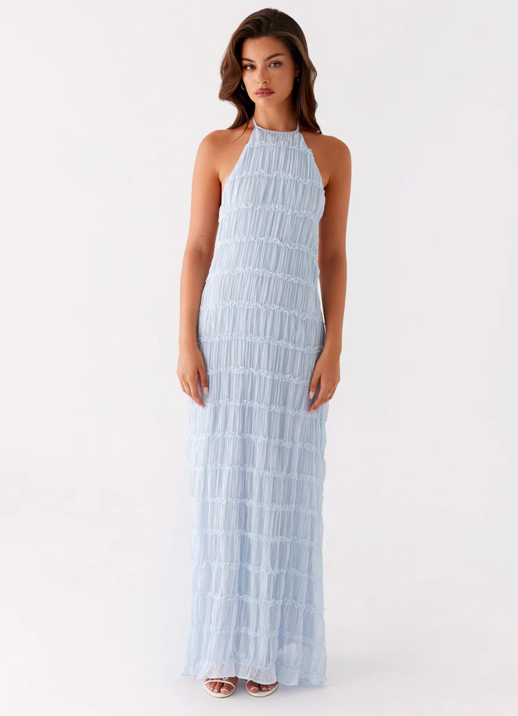 Charmaine | Women's Elegant Halter Maxi Dress – Maxi, Elegant