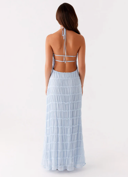 Charmaine | Women's Elegant Halter Maxi Dress – Maxi, Elegant