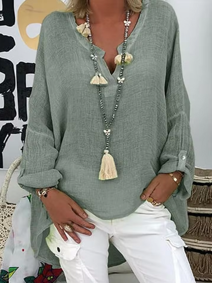 Marian | Women's Lightweight Oversized Blouse – Casual
